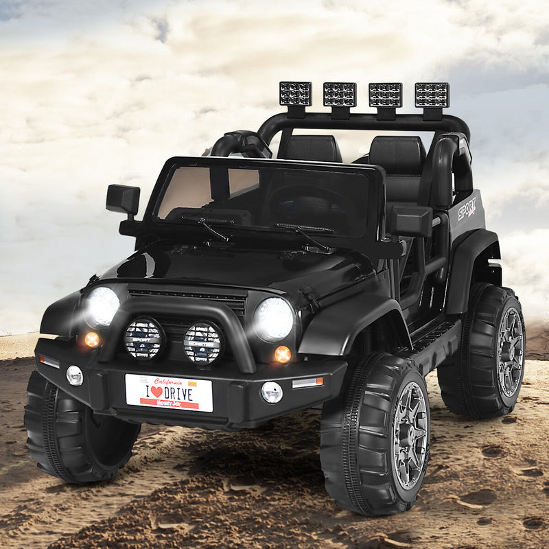 Load image into Gallery viewer, 12V Electric Kids Ride-On Jeep Truck with Remote Control Toy Car
