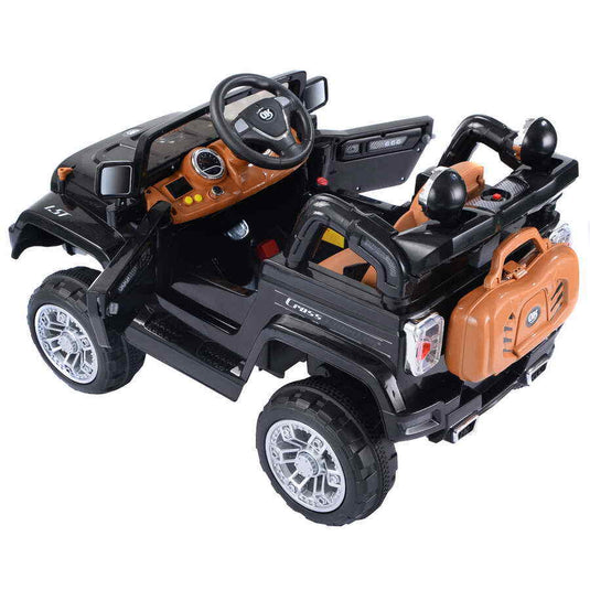12V Electric Kids Ride-On Truck Toy with RC Remote Control