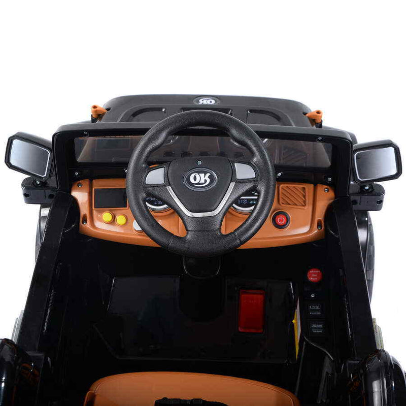 Load image into Gallery viewer, 12V Electric Kids Ride-On Truck Toy with RC Remote Control
