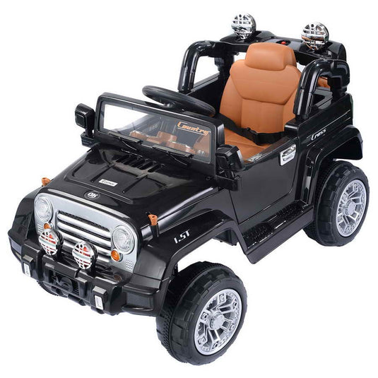 12V Electric Kids Ride-On Truck with Remote Control and Lights