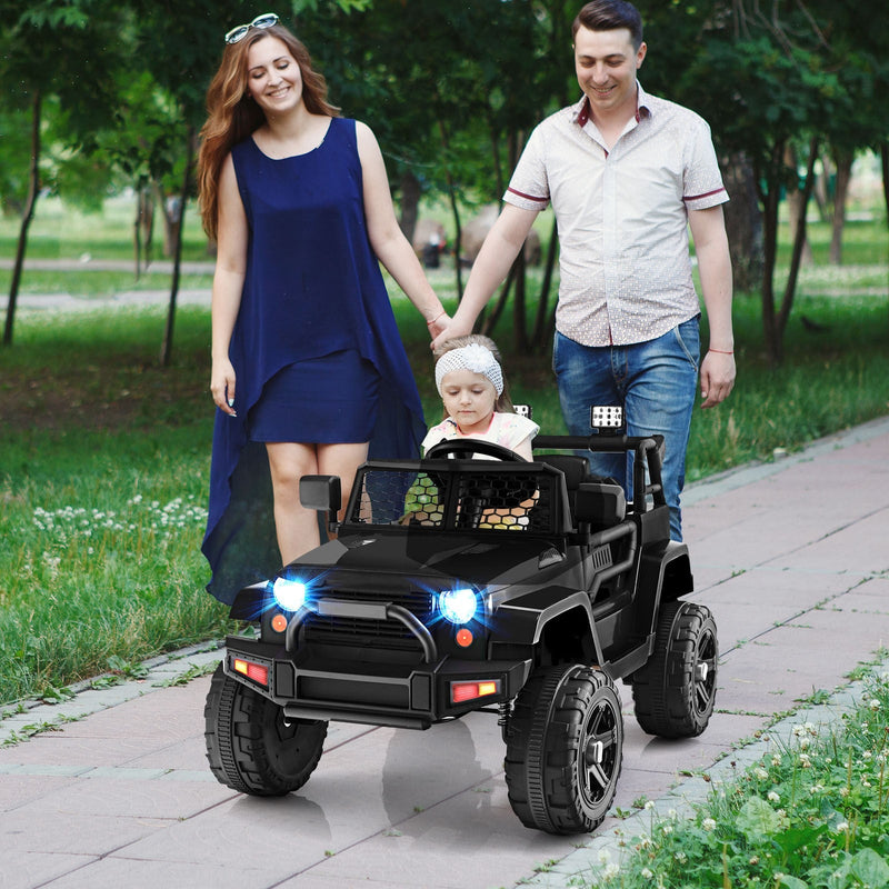 Load image into Gallery viewer, 12V Kids Electric Ride-On Car with Parental Remote Control, Music, and Horn
