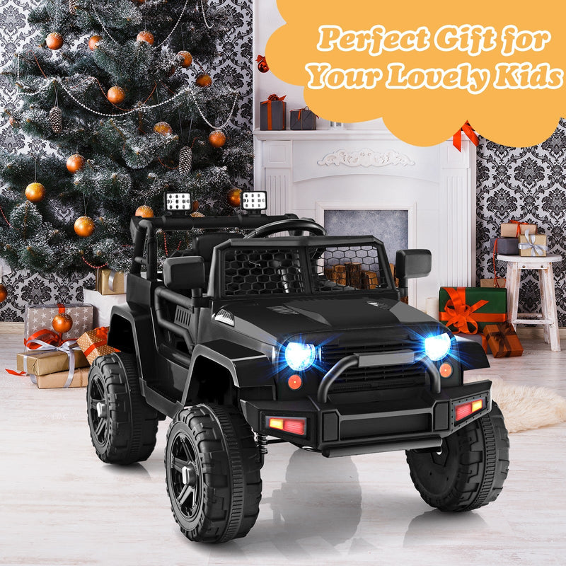 Load image into Gallery viewer, 12V Kids Electric Ride-On Car with Parental Remote Control, Music, and Horn
