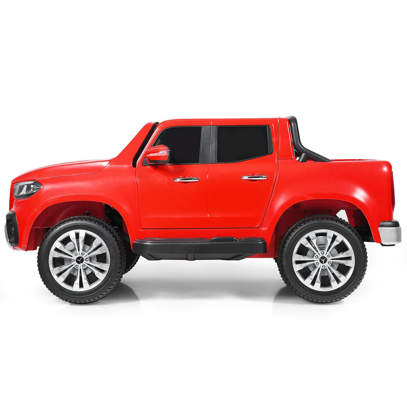 Load image into Gallery viewer, 2-Seater Electric Kids Ride-On Licensed Red Benz Toy Car
