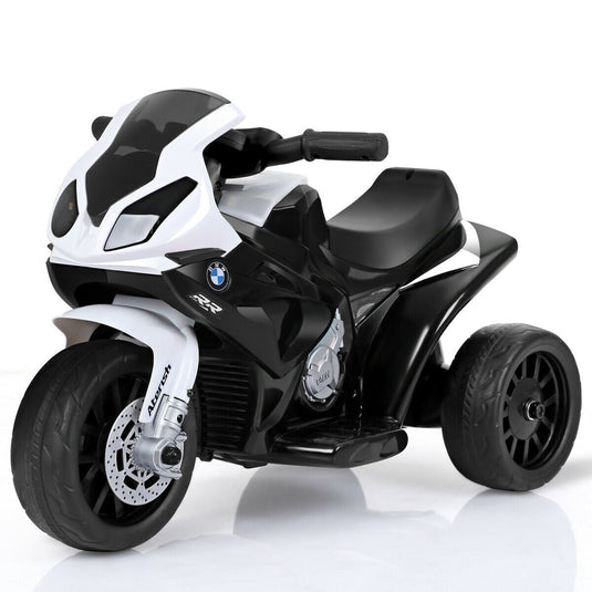 6V Electric 3-Wheel Ride-On Motorcycle for Kids Licensed BMW Design