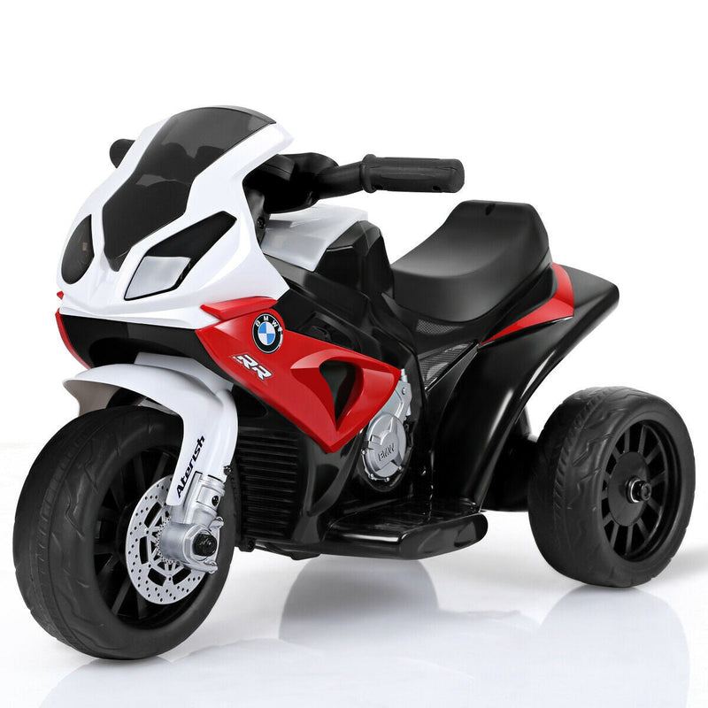 Load image into Gallery viewer, Electric 3-Wheel Kids Ride-On Motorcycle Bicycle 6V with Music and Lights Red
