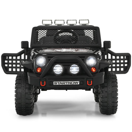 12V Electric Kids Ride-On Truck with Remote Control and Rechargeable Battery