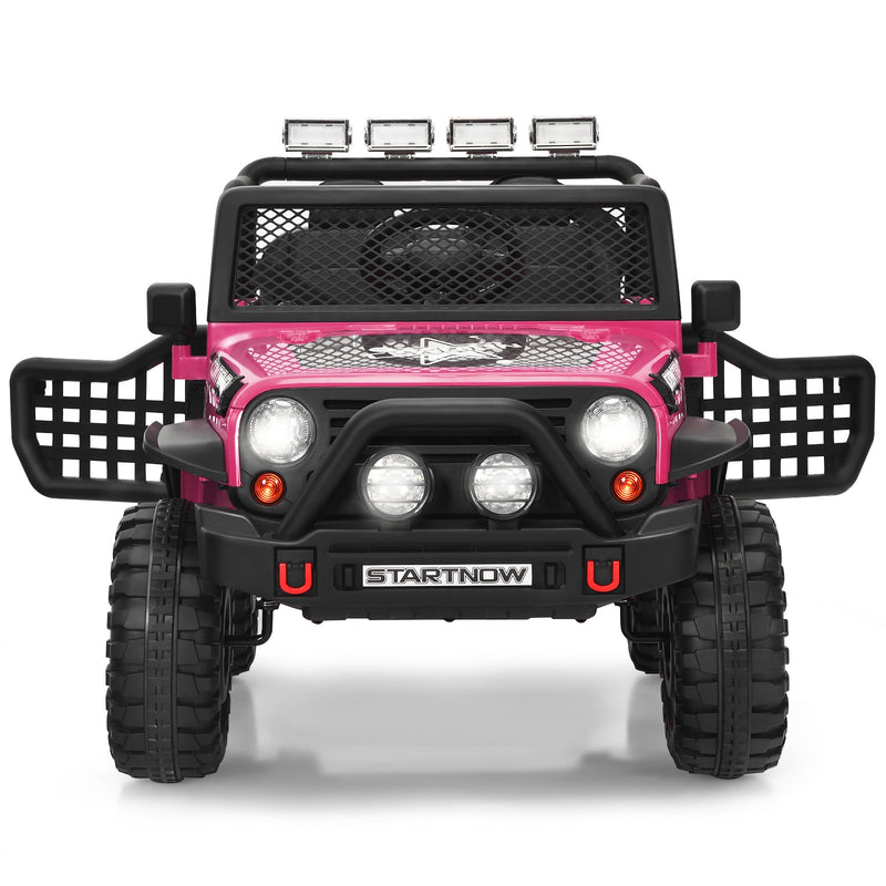 Load image into Gallery viewer, 12V Electric Kids Ride-On Truck with Remote Control and Rechargeable Battery
