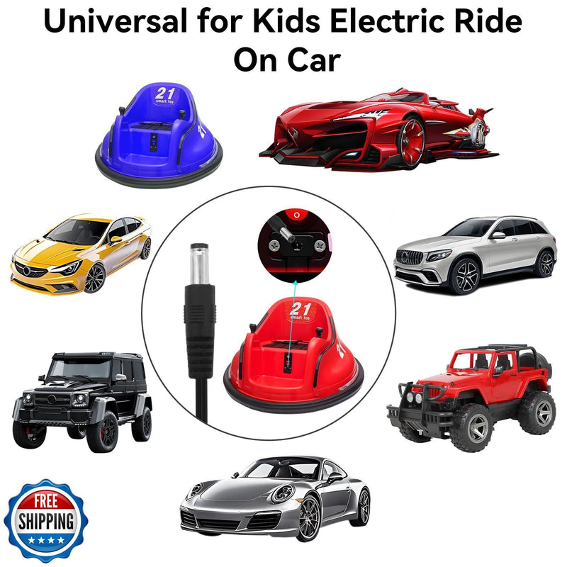 Load image into Gallery viewer, 12V Battery Charger for Kids Ride-On Electric Bump Car Toy
