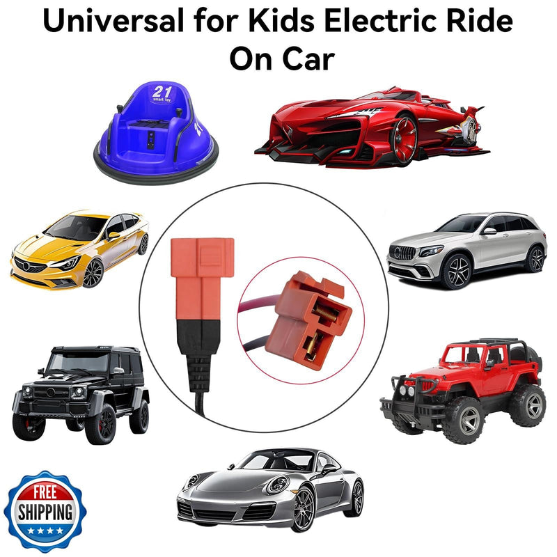 Load image into Gallery viewer, 12V Battery Charger for Kids Ride-On Electric Bump Car Toy
