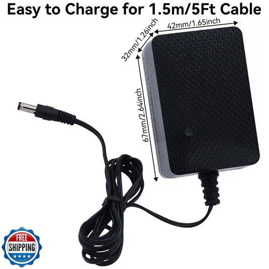 24V Battery Charger for Kids Electric Ride-On Car Toy with 24 Volt Power Bump