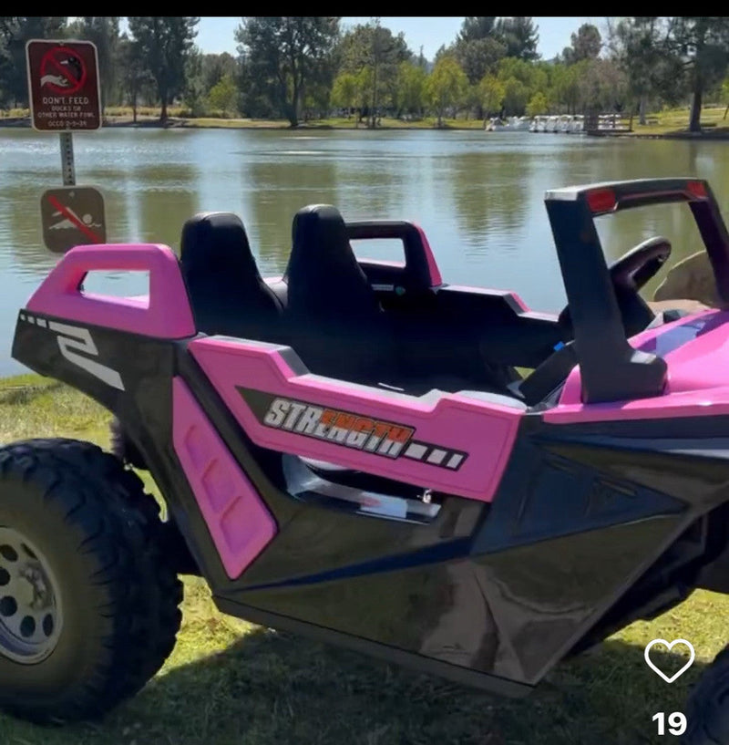 Load image into Gallery viewer, 24V Clash XL 4x4 Ride-On Buggy with Rubber Tires and Remote Control, Ages 1-10
