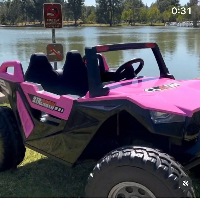 Load image into Gallery viewer, 24V Clash XL 4x4 Ride-On Buggy with Rubber Tires and Remote Control, Ages 1-10
