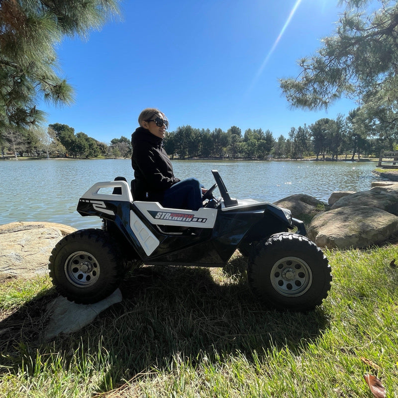 Load image into Gallery viewer, 24V Clash XL 4x4 Ride-On Buggy with Rubber Tires and Remote Control, Ages 1-10
