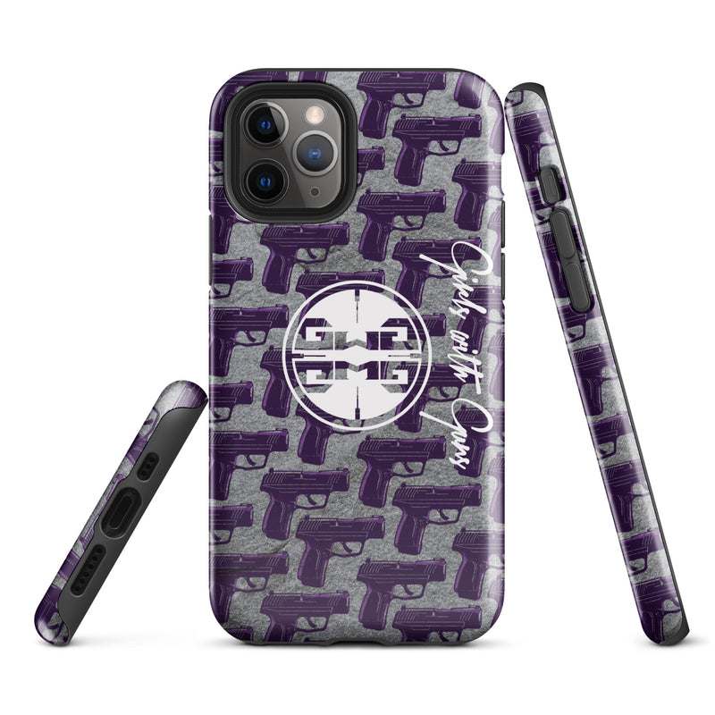 Load image into Gallery viewer, Purple Haze Pistol Palooza Tough Case for iPhone®
