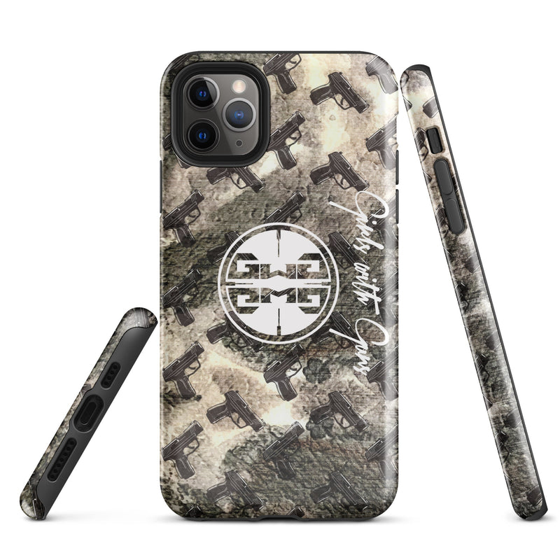 Load image into Gallery viewer, Gunpowder Pistol Palooza Tough Case for iPhone®
