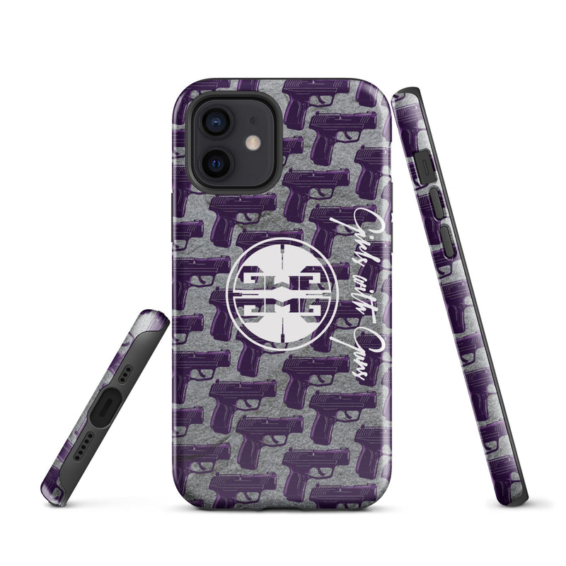 Load image into Gallery viewer, Purple Haze Pistol Palooza Tough Case for iPhone®
