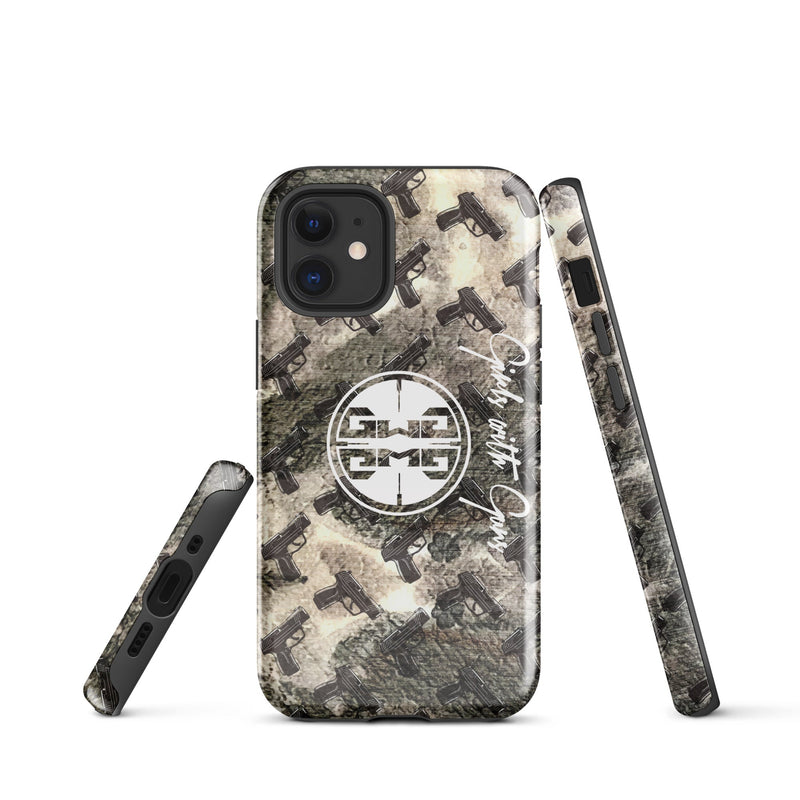 Load image into Gallery viewer, Gunpowder Pistol Palooza Tough Case for iPhone®
