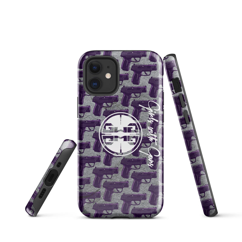 Load image into Gallery viewer, Purple Haze Pistol Palooza Tough Case for iPhone®
