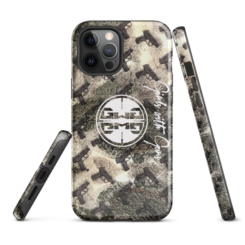 Load image into Gallery viewer, Gunpowder Pistol Palooza Tough Case for iPhone®
