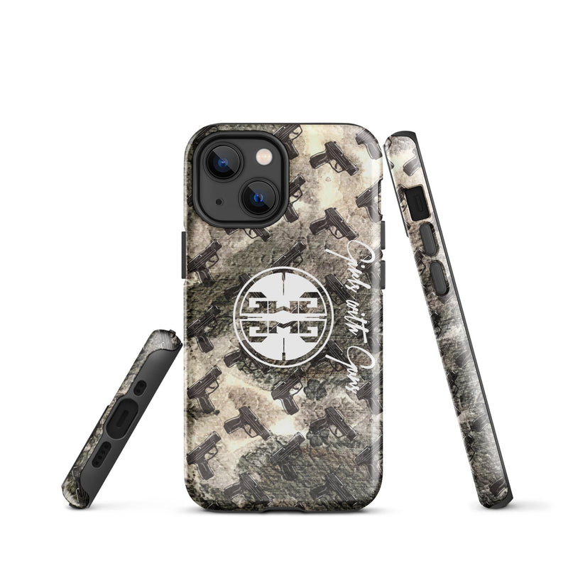 Load image into Gallery viewer, Gunpowder Pistol Palooza Tough Case for iPhone®
