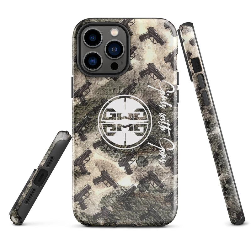 Load image into Gallery viewer, Gunpowder Pistol Palooza Tough Case for iPhone®
