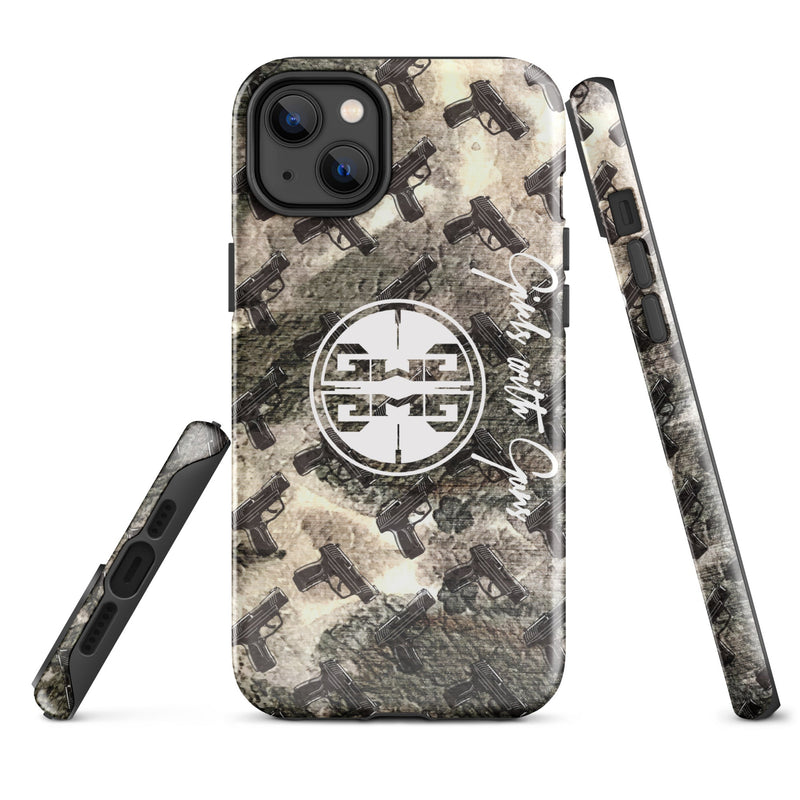 Load image into Gallery viewer, Gunpowder Pistol Palooza Tough Case for iPhone®

