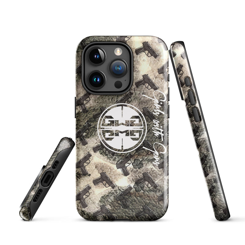 Load image into Gallery viewer, Gunpowder Pistol Palooza Tough Case for iPhone®
