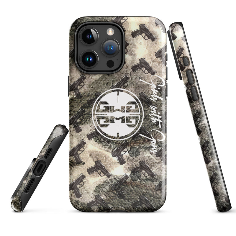 Load image into Gallery viewer, Gunpowder Pistol Palooza Tough Case for iPhone®
