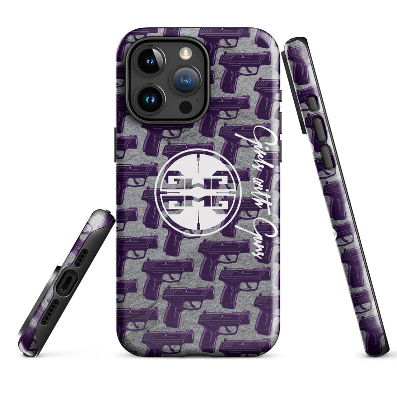 Load image into Gallery viewer, Purple Haze Pistol Palooza Tough Case for iPhone®
