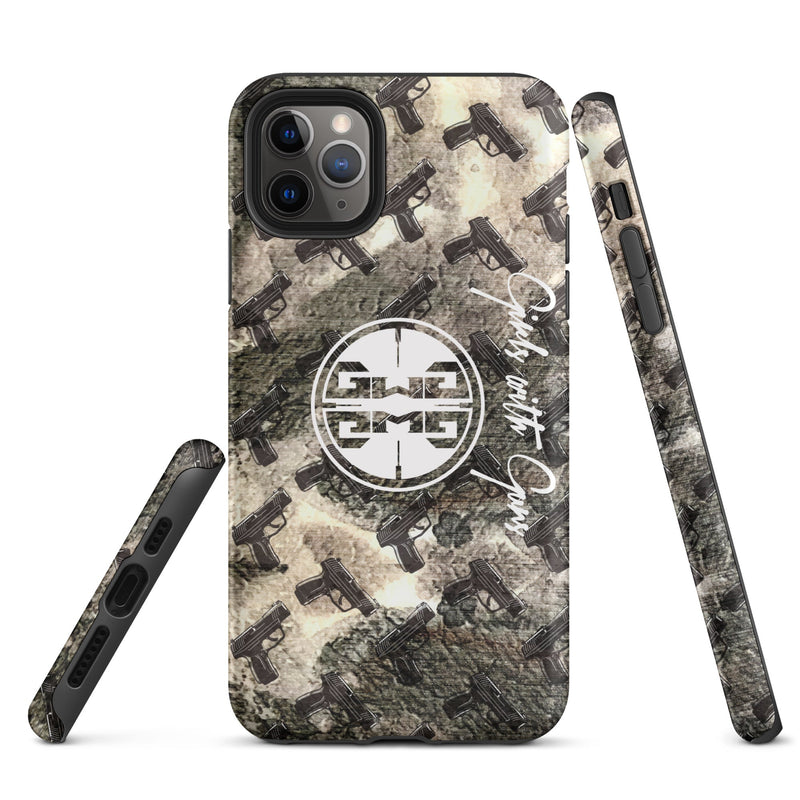 Load image into Gallery viewer, Gunpowder Pistol Palooza Tough Case for iPhone®

