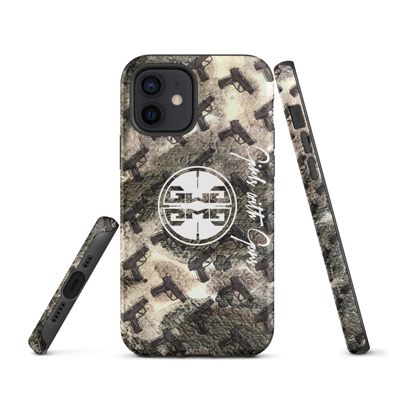 Load image into Gallery viewer, Gunpowder Pistol Palooza Tough Case for iPhone®
