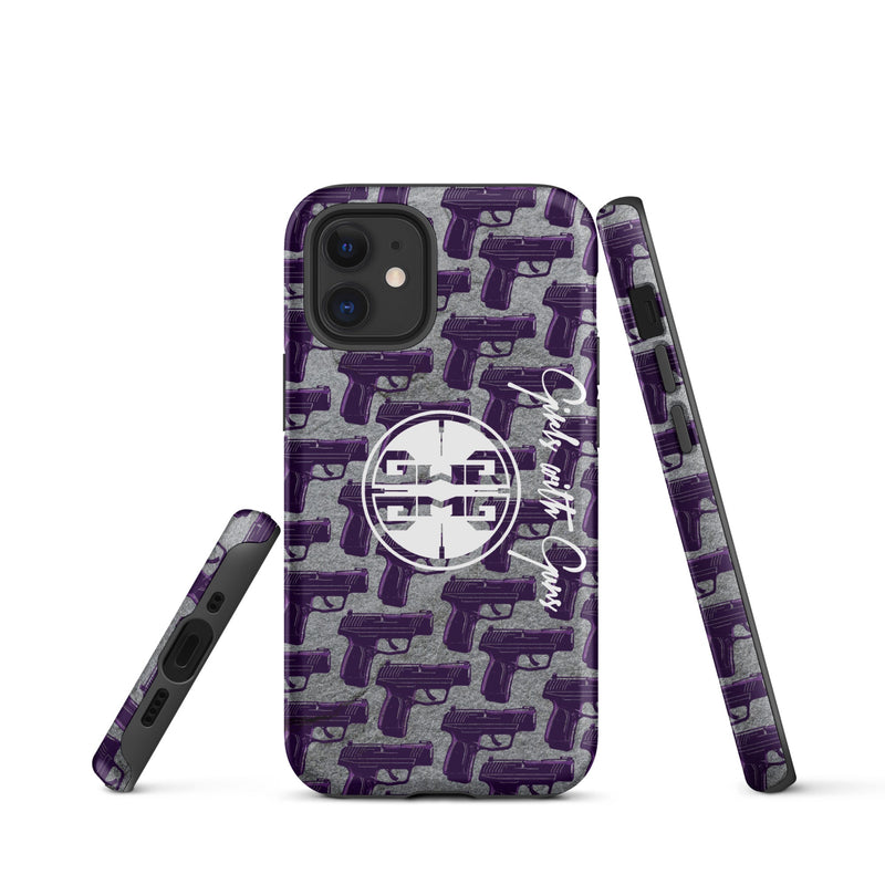 Load image into Gallery viewer, Purple Haze Pistol Palooza Tough Case for iPhone®
