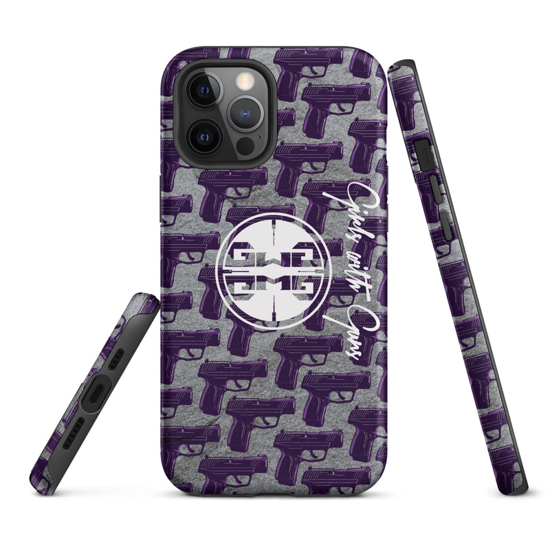 Load image into Gallery viewer, Purple Haze Pistol Palooza Tough Case for iPhone®
