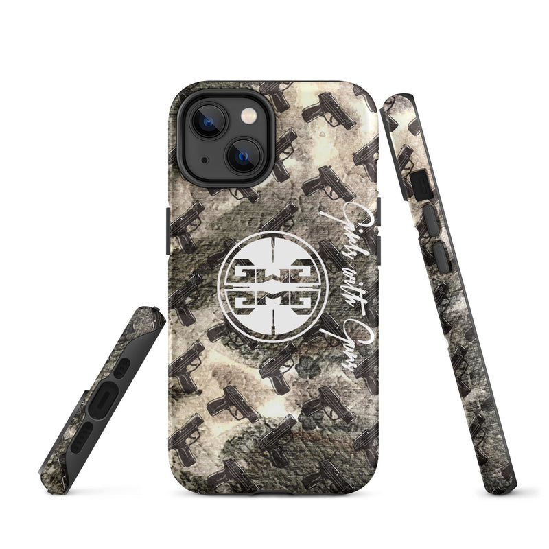 Load image into Gallery viewer, Gunpowder Pistol Palooza Tough Case for iPhone®
