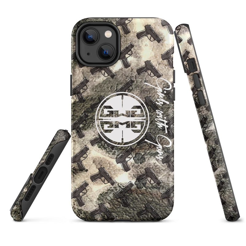 Load image into Gallery viewer, Gunpowder Pistol Palooza Tough Case for iPhone®
