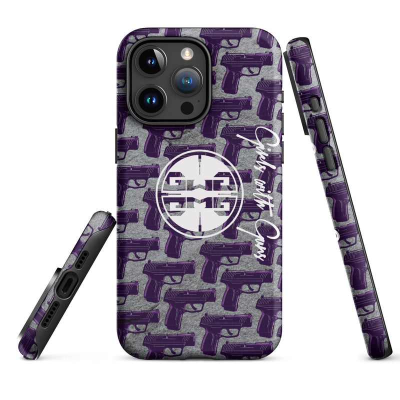 Load image into Gallery viewer, Purple Haze Pistol Palooza Tough Case for iPhone®
