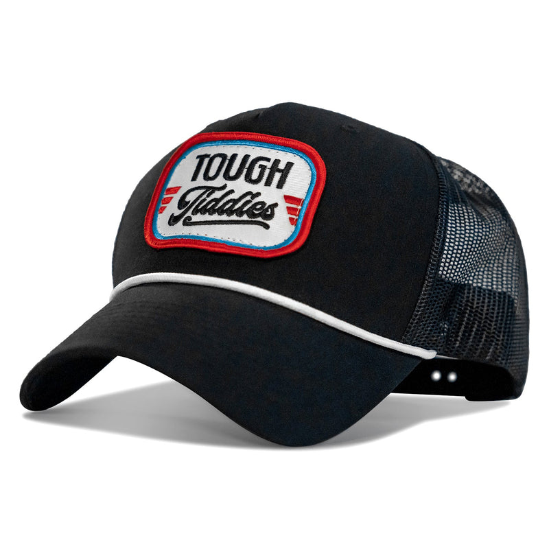 Load image into Gallery viewer, Tough Tiddies USA Patch Rope Snapback
