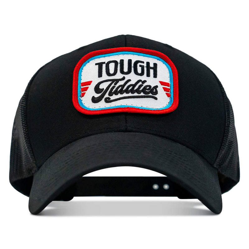 Load image into Gallery viewer, Tough Tiddies USA Patch Snapback Hat
