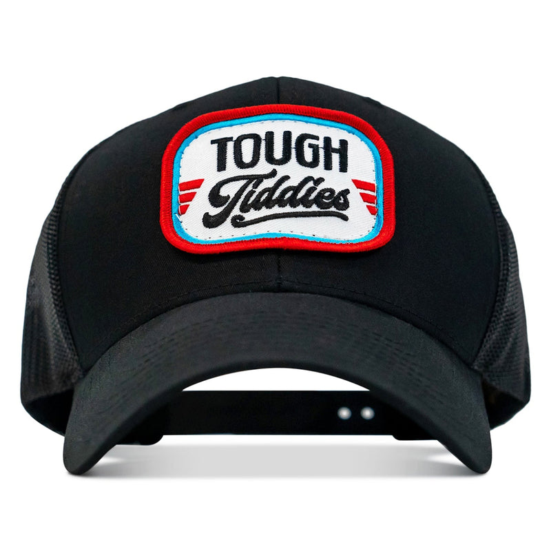 Load image into Gallery viewer, Tough Tiddies USA Patch Snapback Hat

