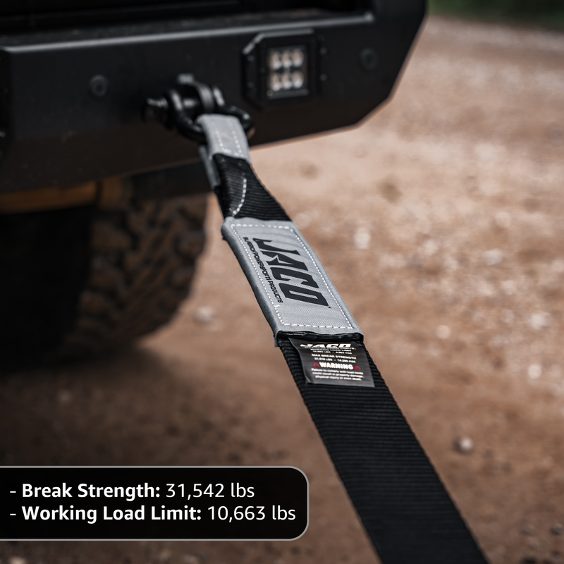 Load image into Gallery viewer, TowPro™ Recovery Tow Strap | Off Road 4x4 Towing Rope (31,542 lbs)
