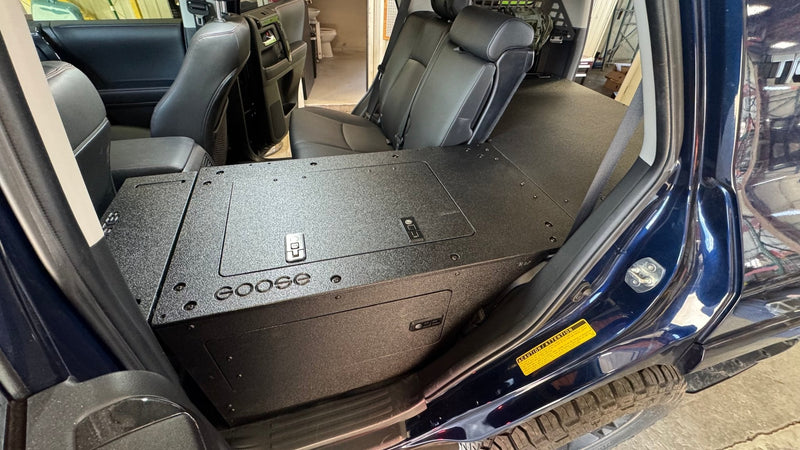 Load image into Gallery viewer, Toyota - 4Runner - 2010-2024 - 5th Gen - Standard - Explore Series - Seat Delete Plate System - Second Row - V2 - 10" Module Based
