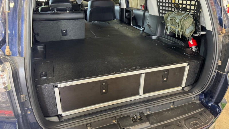 Load image into Gallery viewer, Toyota - 4Runner - 2010-2024 - 5th Gen - Standard - Explore Series - Seat Delete Plate System - Second Row - V2 - 10" Module Based
