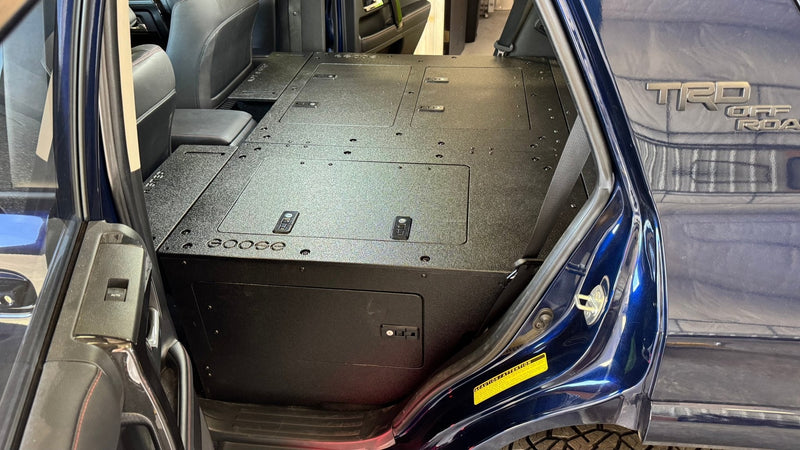Load image into Gallery viewer, Toyota - 4Runner - 2010-2024 - 5th Gen - Standard - Explore Series - Seat Delete Plate System - Second Row - V2 - 10" Module Based

