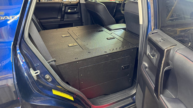 Load image into Gallery viewer, Toyota - 4Runner - 2010-2024 - 5th Gen - Standard - Explore Series - Seat Delete Plate System - Second Row - V2 - 10" Module Based
