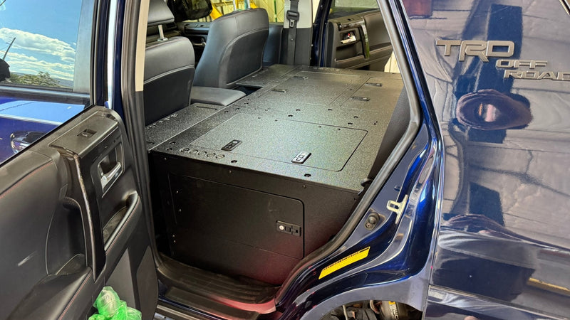 Load image into Gallery viewer, Toyota - 4Runner - 2010-2024 - 5th Gen - Standard - Explore Series - Seat Delete Plate System - Second Row - V2 - 10" Module Based
