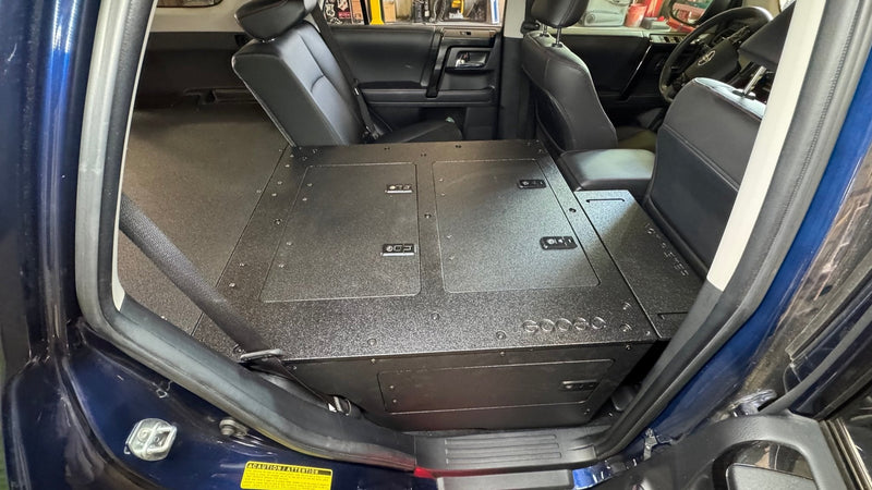 Load image into Gallery viewer, Toyota - 4Runner - 2010-2024 - 5th Gen - Standard - Explore Series - Seat Delete Plate System - Second Row - V2 - 10" Module Based
