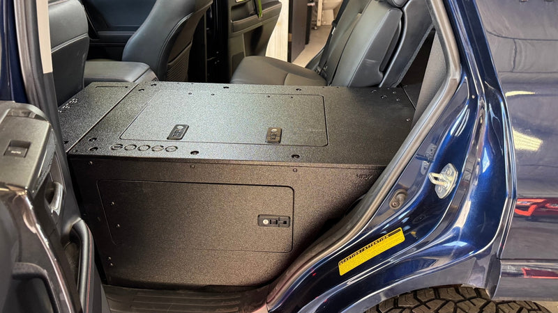 Load image into Gallery viewer, Toyota - 4Runner - 2010-2024 - 5th Gen - Standard - Explore Series - Seat Delete Plate System - Second Row - V2 - 10" Module Based
