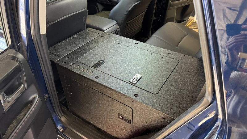 Load image into Gallery viewer, Toyota - 4Runner - 2010-2024 - 5th Gen - Standard - Explore Series - Seat Delete Plate System - Second Row - V2 - 10" Module Based
