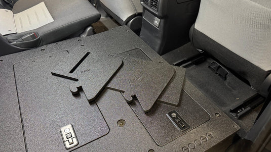 Toyota - 4Runner - 2025-Present - 6th Gen - Explore Series - Seat Delete Plate System - Plate Based - Non-Hybrid - Non-Third Row Vehicles