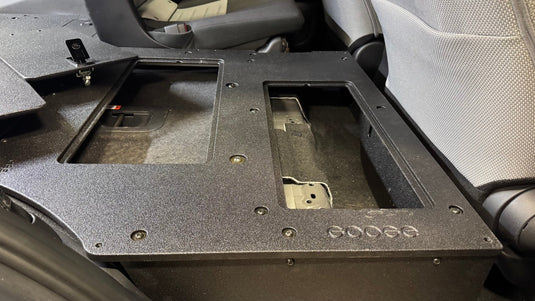 Toyota - 4Runner - 2025-Present - 6th Gen - Explore Series - Seat Delete Plate System - Plate Based - Non-Hybrid - Non-Third Row Vehicles